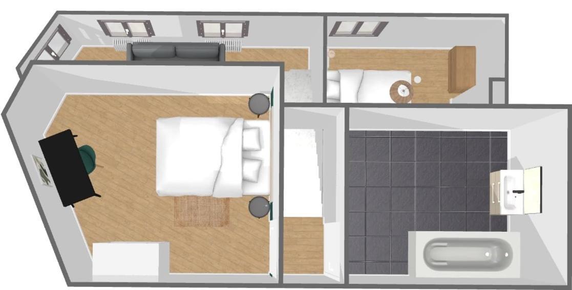 Duplex 2 Bedrooms 2 Bath Lilla Esterno foto
